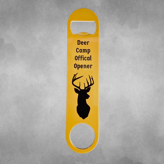 Deer Camp Bottle Opener