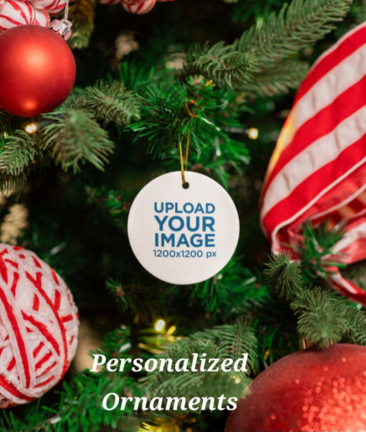 Customizable Christmas Ornament